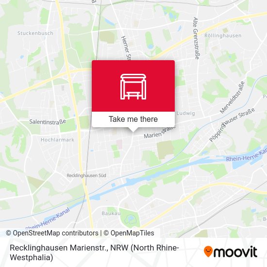 Recklinghausen Marienstr. map