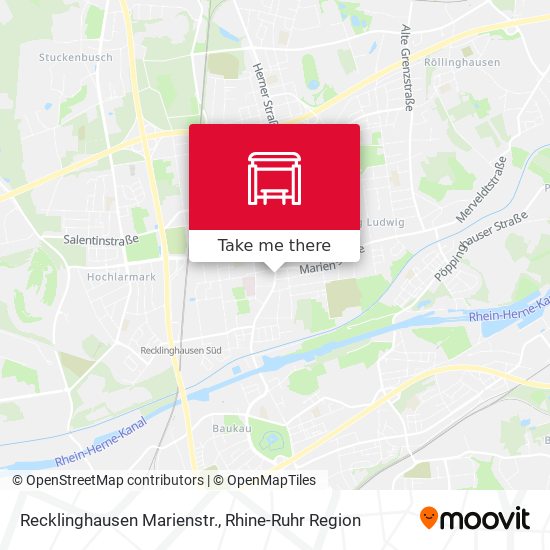 Recklinghausen Marienstr. map