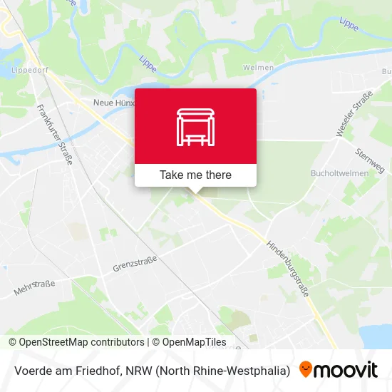 Карта Voerde am Friedhof