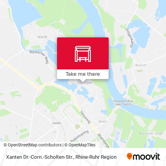 Xanten Dr.-Corn.-Scholten-Str. map