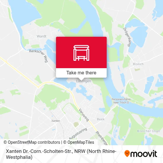 Xanten Dr.-Corn.-Scholten-Str. map