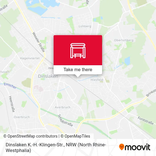 Dinslaken K.-H.-Klingen-Str. map