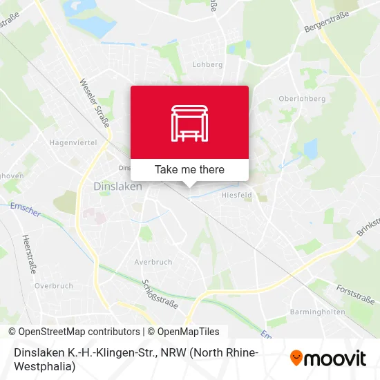 Dinslaken K.-H.-Klingen-Str. map