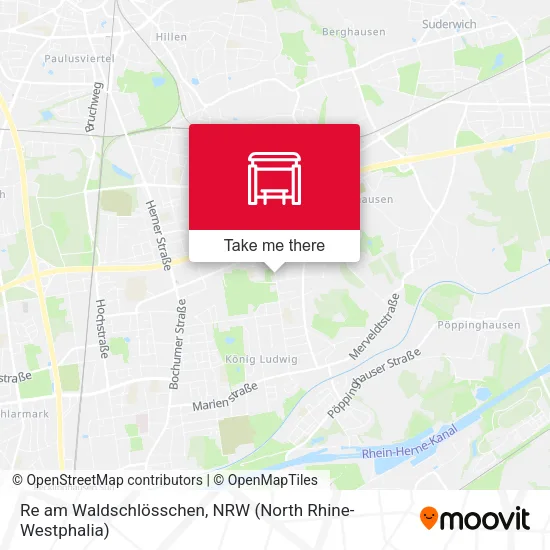 Карта Re am Waldschlösschen