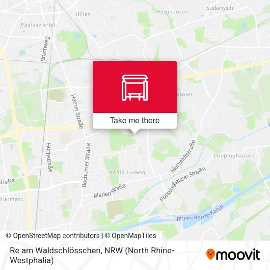 Карта Re am Waldschlösschen