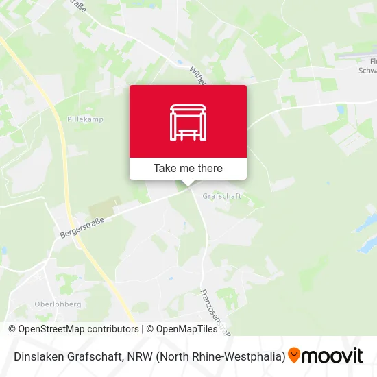 Dinslaken Grafschaft map