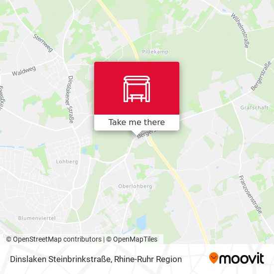 Dinslaken Steinbrinkstraße map