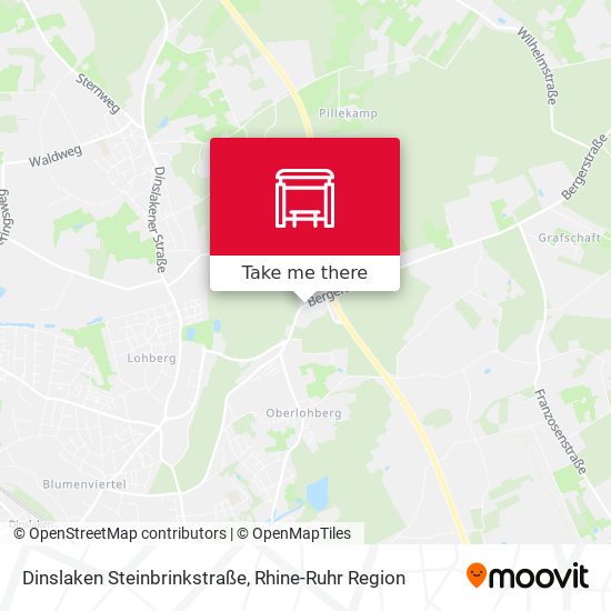 Dinslaken Steinbrinkstraße map