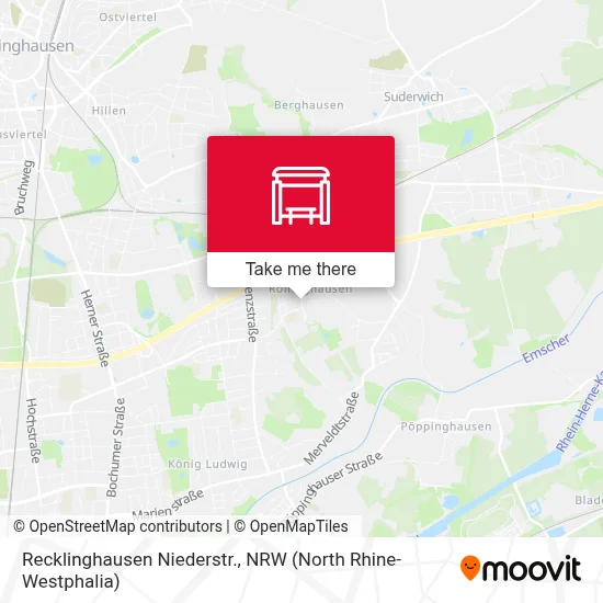 Recklinghausen Niederstr. map