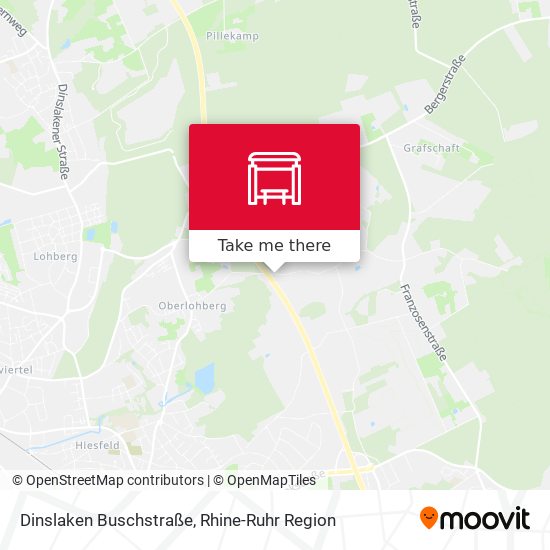 Dinslaken Buschstraße map
