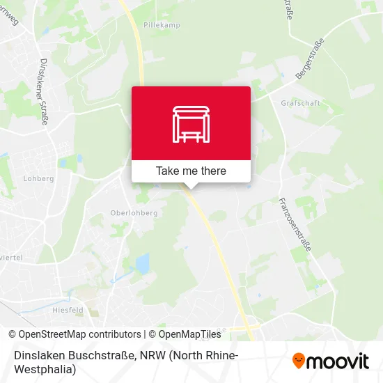Карта Dinslaken Buschstraße