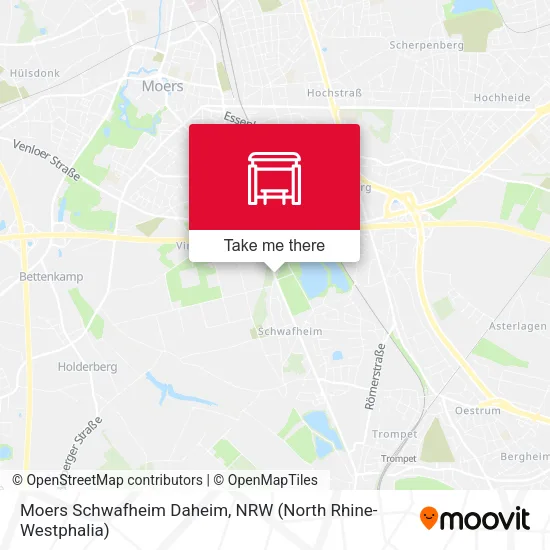 Карта Moers Schwafheim Daheim
