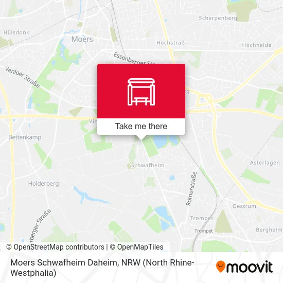 Карта Moers Schwafheim Daheim