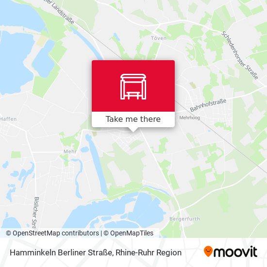 Hamminkeln Berliner Straße map