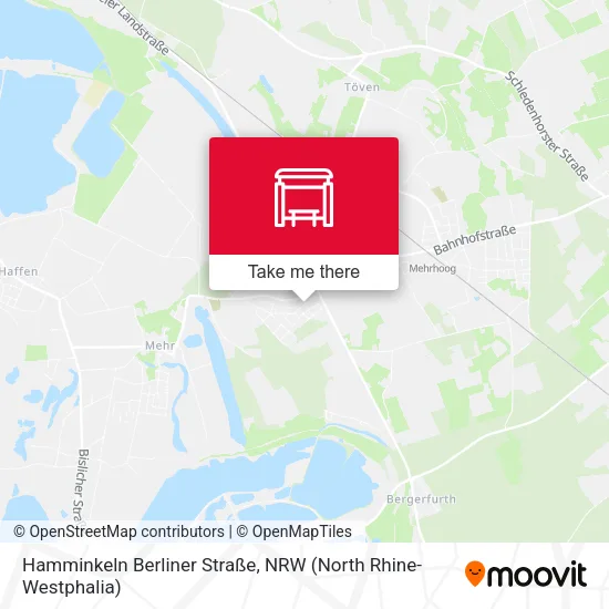 Карта Hamminkeln Berliner Straße