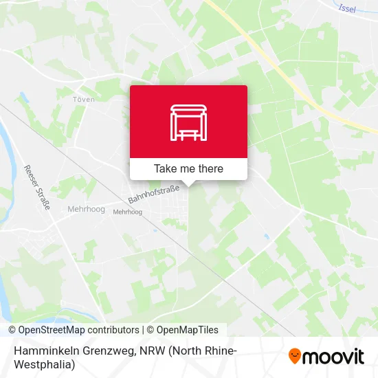 Карта Hamminkeln Grenzweg