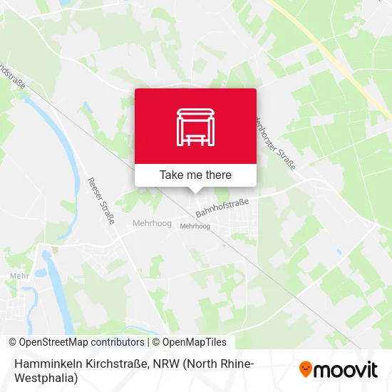 Карта Hamminkeln Kirchstraße