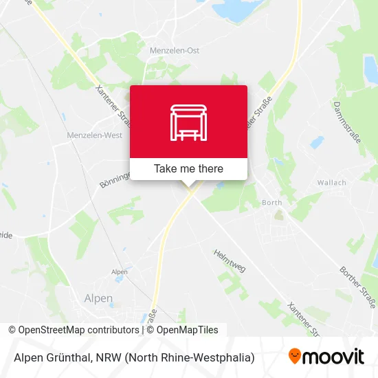 Карта Alpen Grünthal