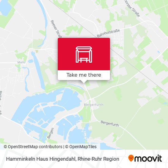 Hamminkeln Haus Hingendahl map