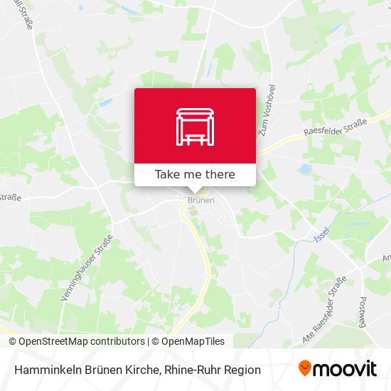Hamminkeln Brünen Kirche map