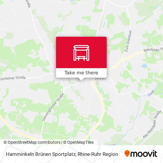 Hamminkeln Brünen Sportplatz map