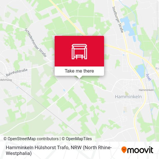Hamminkeln Hülshorst Trafo map