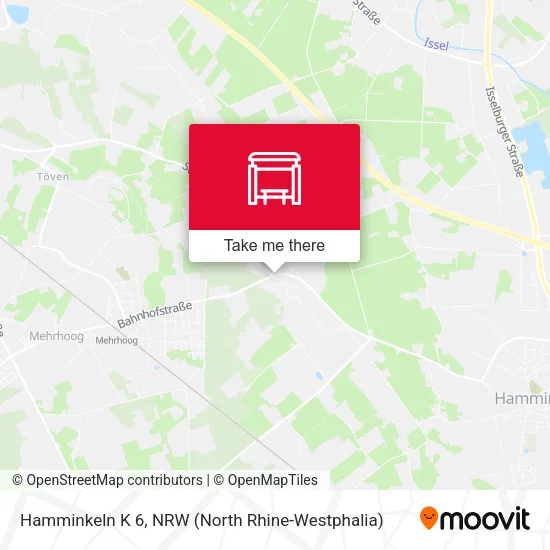 Карта Hamminkeln K 6