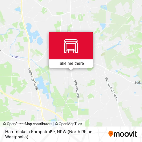 Карта Hamminkeln Kampstraße