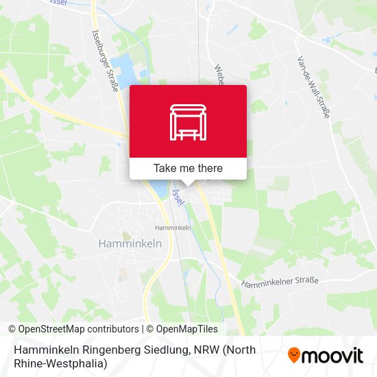 Карта Hamminkeln Ringenberg Siedlung
