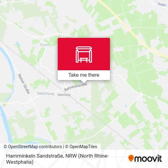 Карта Hamminkeln Sandstraße