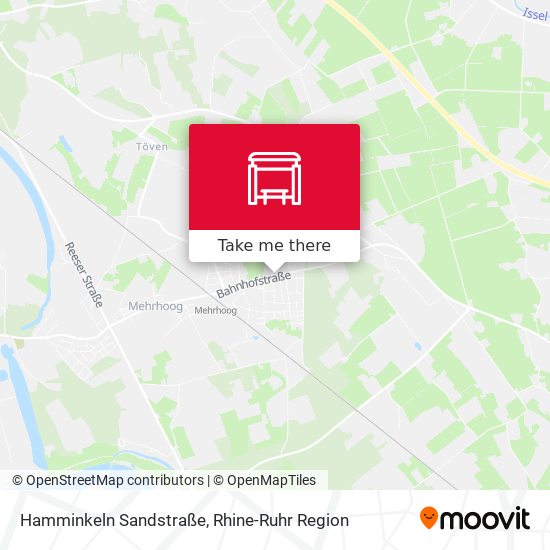 Hamminkeln Sandstraße map