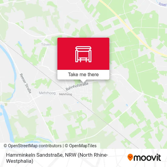 Карта Hamminkeln Sandstraße