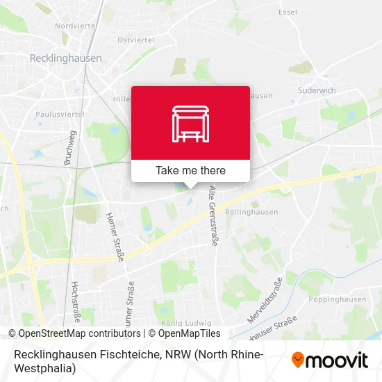 Recklinghausen Fischteiche map