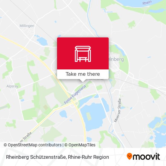 Rheinberg Schützenstraße map