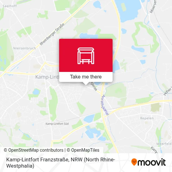 Kamp-Lintfort Franzstraße map