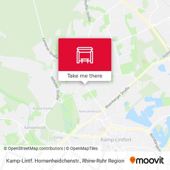Kamp-Lintf. Hornenheidchenstr. map