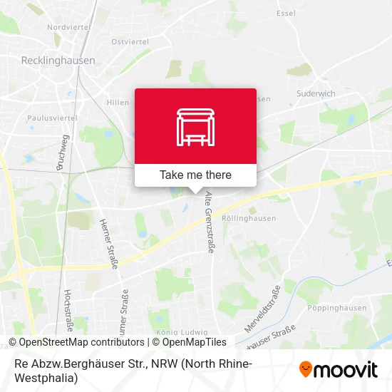 Карта Re Abzw.Berghäuser Str.