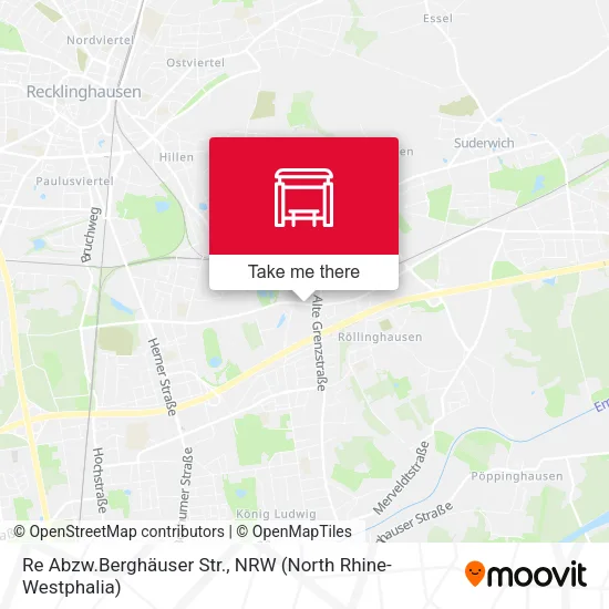 Карта Re Abzw.Berghäuser Str.