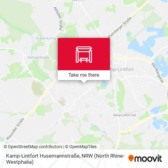 Kamp-Lintfort Husemannstraße map