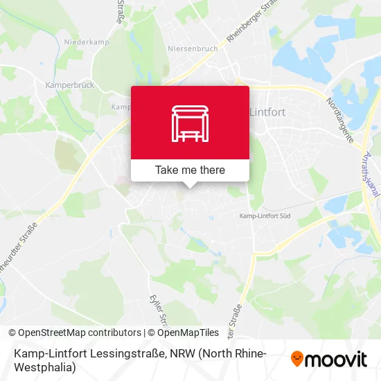 Карта Kamp-Lintfort Lessingstraße