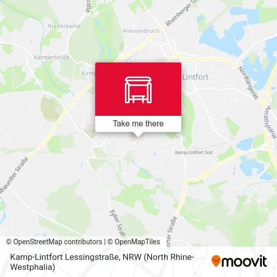 Карта Kamp-Lintfort Lessingstraße