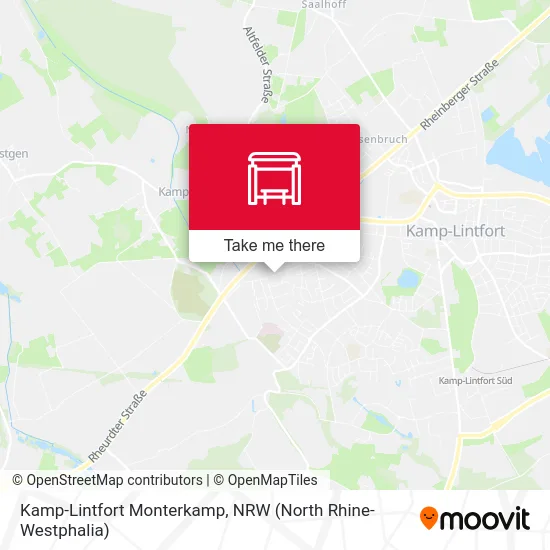 Карта Kamp-Lintfort Monterkamp