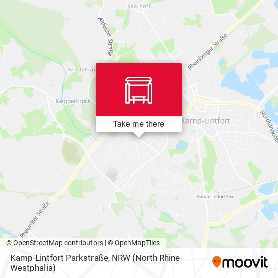 Kamp-Lintfort Parkstraße map