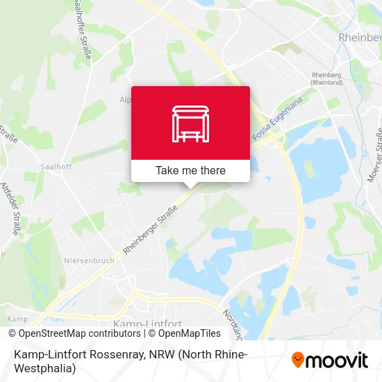 Карта Kamp-Lintfort Rossenray