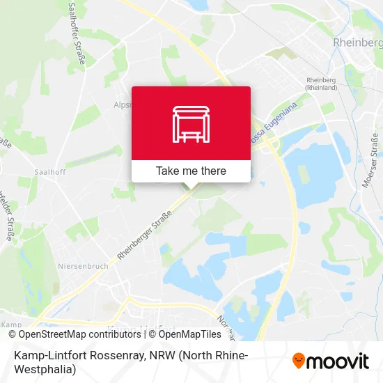 Карта Kamp-Lintfort Rossenray