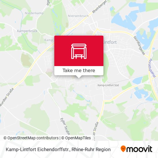 Kamp-Lintfort Eichendorffstr. map