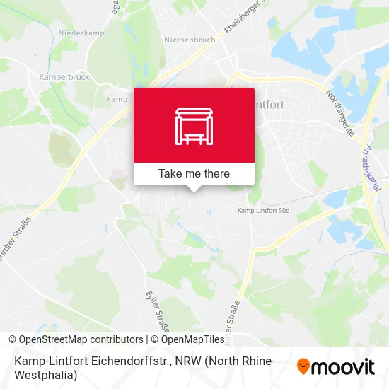 Карта Kamp-Lintfort Eichendorffstr.