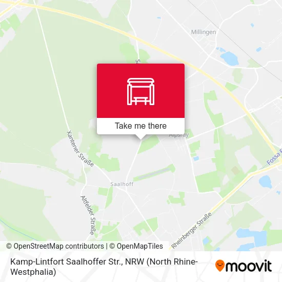 Карта Kamp-Lintfort Saalhoffer Str.