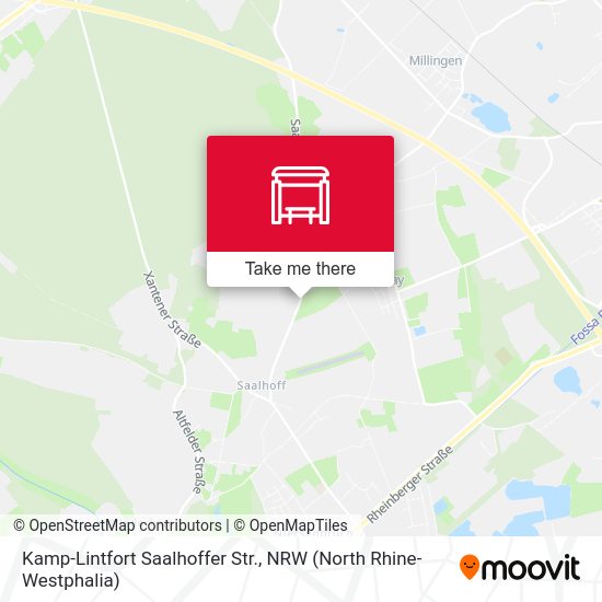 Карта Kamp-Lintfort Saalhoffer Str.