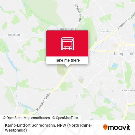 Kamp-Lintfort Schragmann map